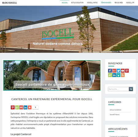 Blog Isocell France